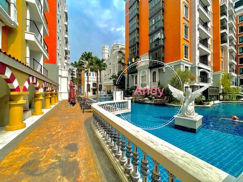 #E2 Zhongtian Beach Espana/Direct Beach Access/Fully Equipped Appliances/Ready to Move In/Monthly Re
