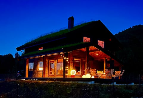 Cabin at Fjellsætra in Sykkylven municipality.