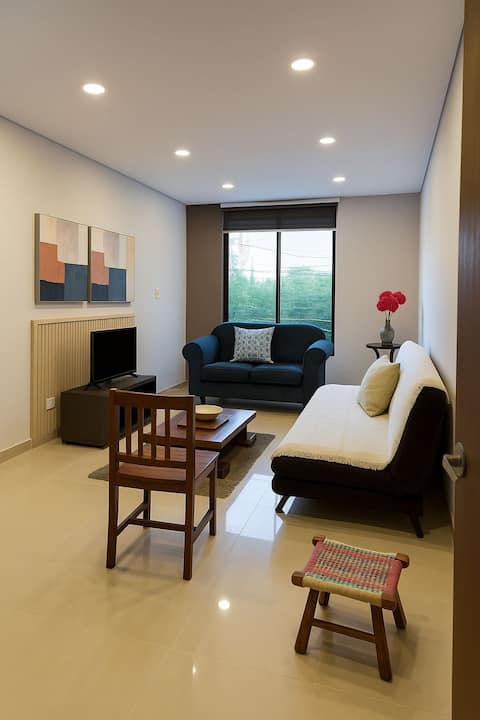 Top Airbnb: Upscale 2BR Retreat •El Peñón •Walk to Everything in Santa Teresita