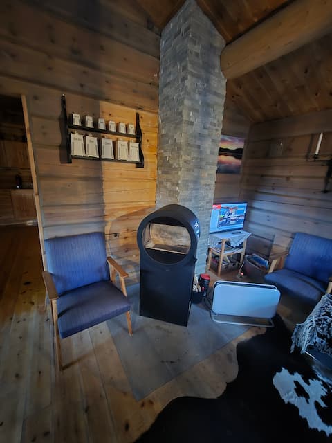 Top Airbnb: Cabin with large terrace in Ringerike