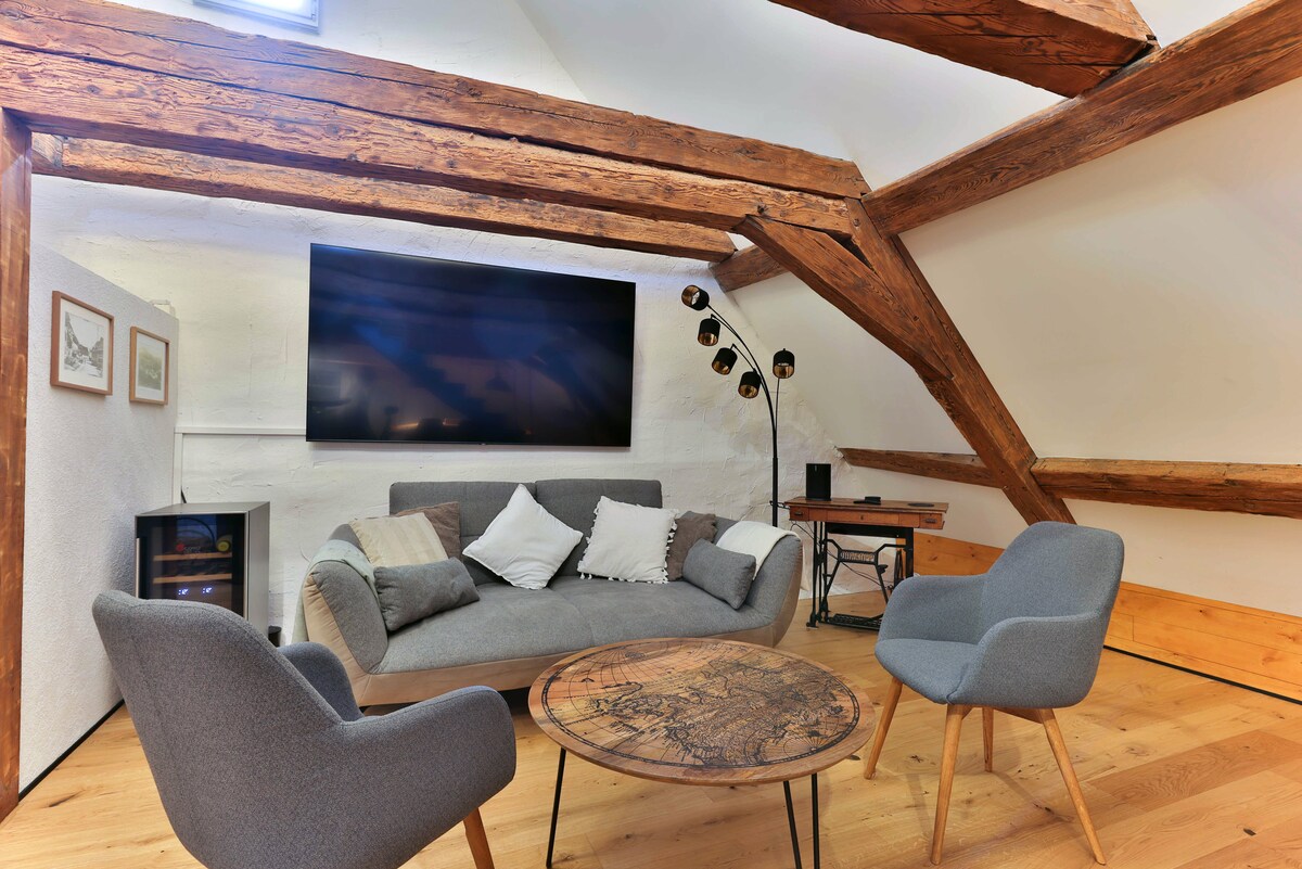 Successful Airbnb property: Rustic loft apartment in Nordwestschweiz