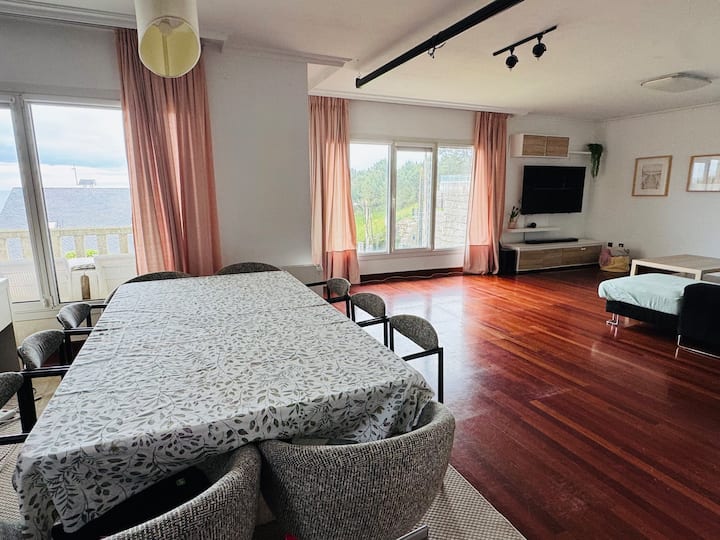 Casa Playa Bascuas Con Vistas Al Mar - Galicia