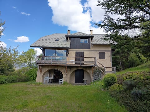 Family cottage on wooded land