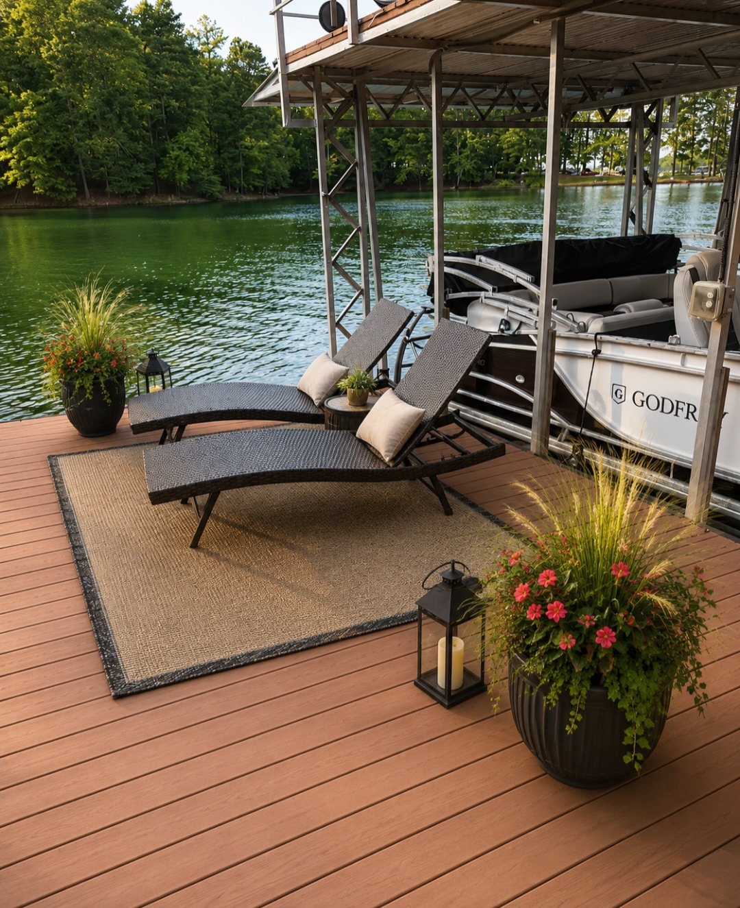 Whiskeys Hideaway Lake Lanier Retreat & party dock