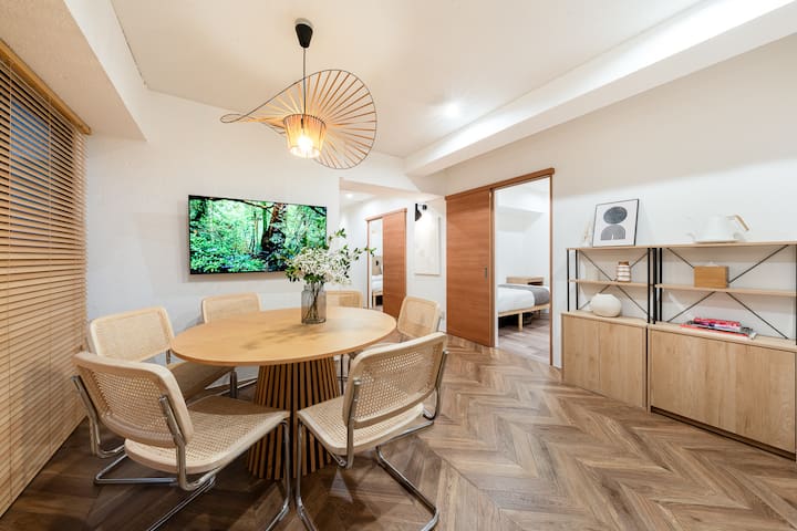 Shinjuku Cozy Hideaway | 2BR 47㎡ | up to 8