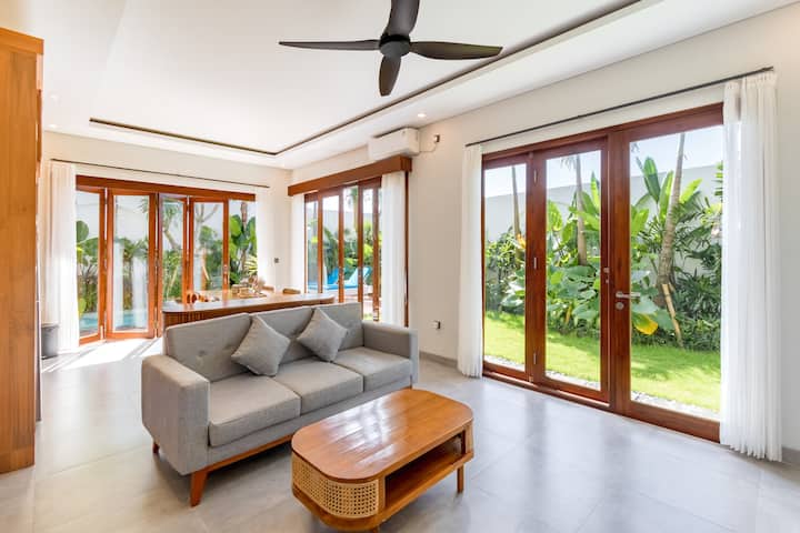 2br Private Pool Near Airport Stylish Villa - Jimbaran