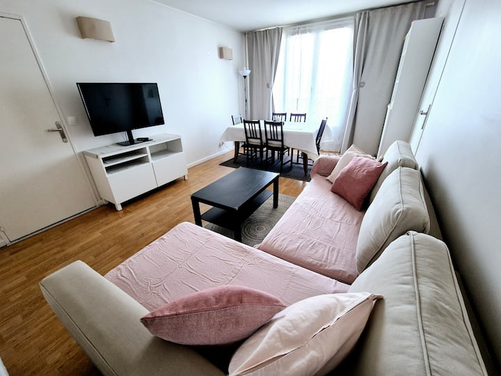 Charmant F2 Proche Paris + Place Parking Gratuit - Morangis