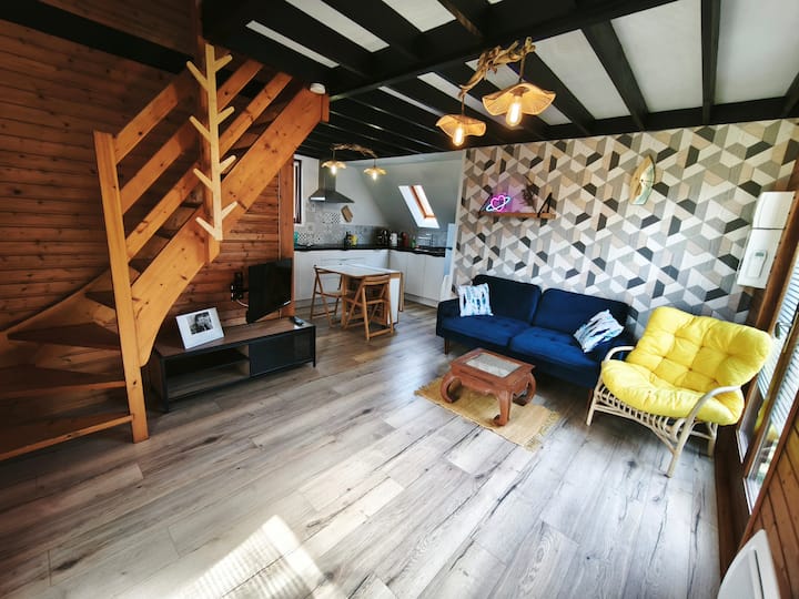 Chalet Famille Jardin Proche Plage Parc Bagatelle - Berck