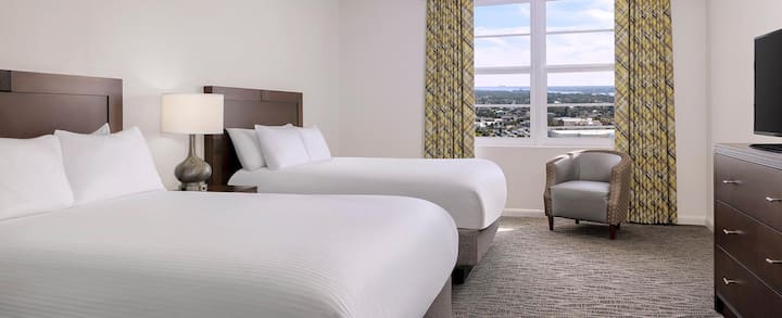 Chumba cha kulala cha 3 na vitanda 2 kamili