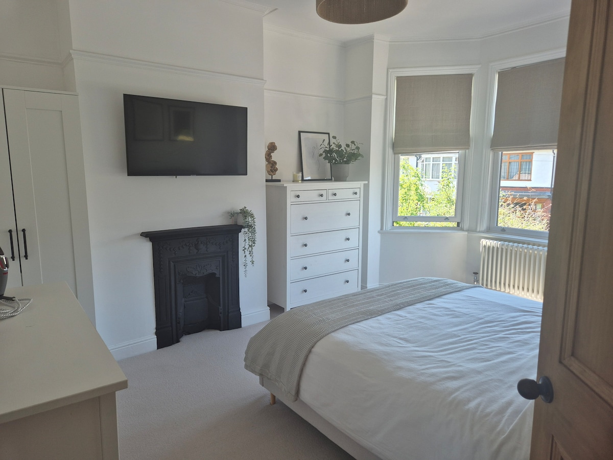 Bedroom one with king size bed