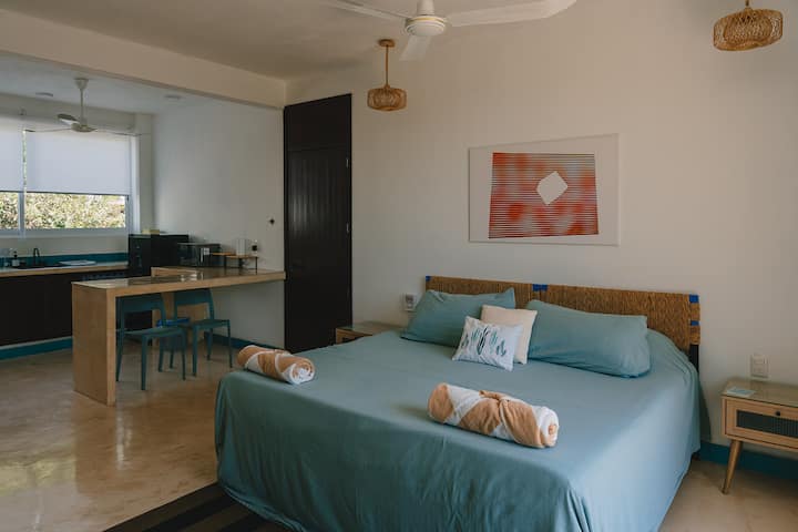 Modern Loft Close To Beach - A/c, Pool, Fast Wifi - Mexiko