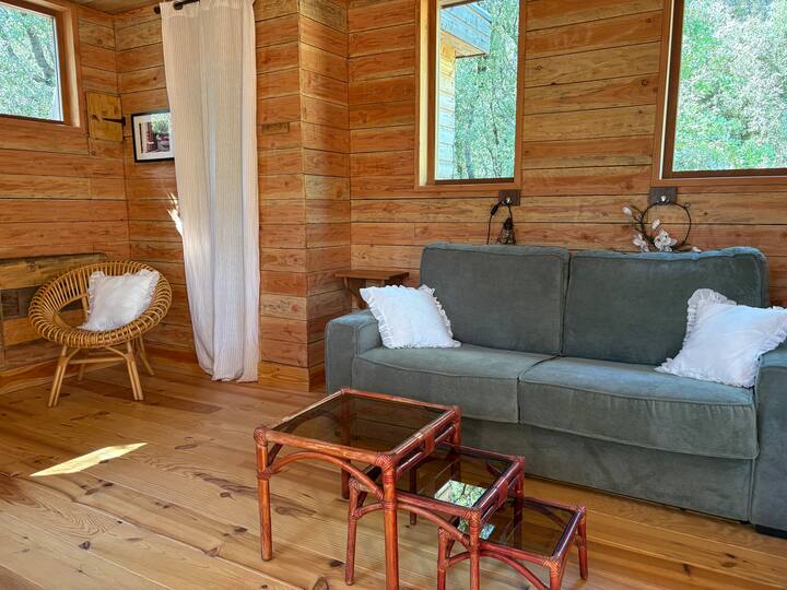 Chalet/cabane Cœur De Garrigues.
Proximité Uzès - Uzès