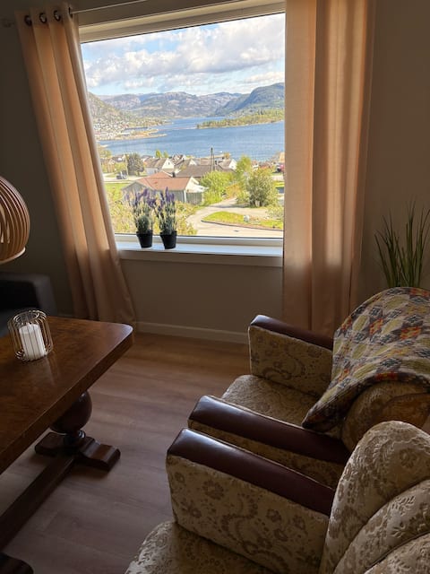Popular Airbnb listing: Panoramic views near Preikestolen in Strand