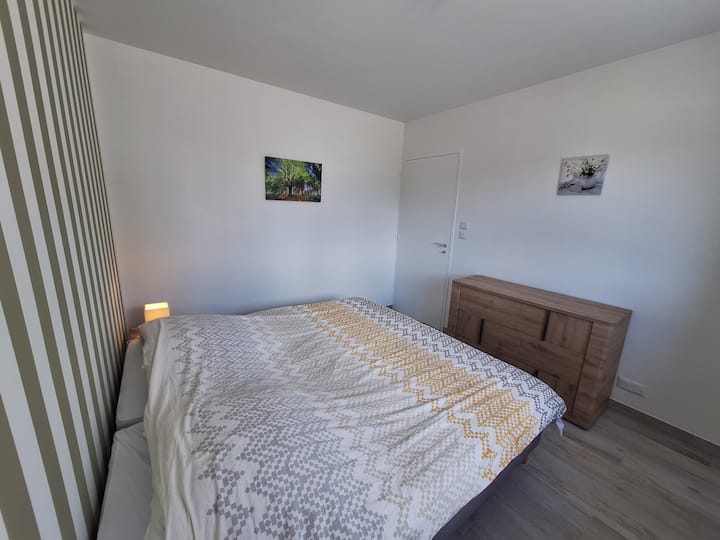 Chumba cha kulala cha 2 uwezekano wa kuweka kitanda cha mtoto 