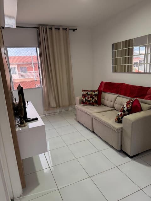 Top Airbnb: Comfortable, safe and air-conditioned apartment. em Petrolina