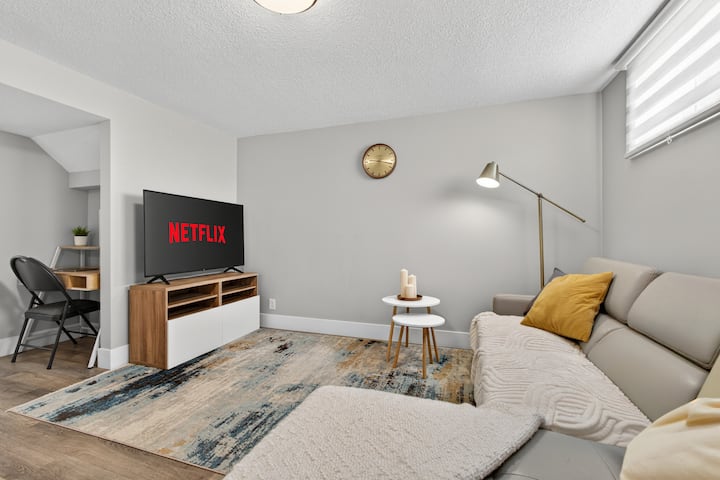 Cozy Urban 2bed Suite - Calgary