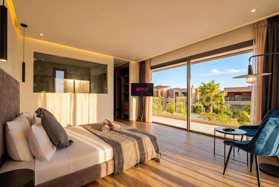 A new 600 m² villa in the Akenza golf resort, Marrakesh, Marrakesh-Safi, Morocco, photo 7 of 10