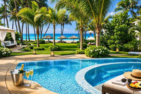 Spectacular Private Beach | 4 Bedrooms | 6 beds