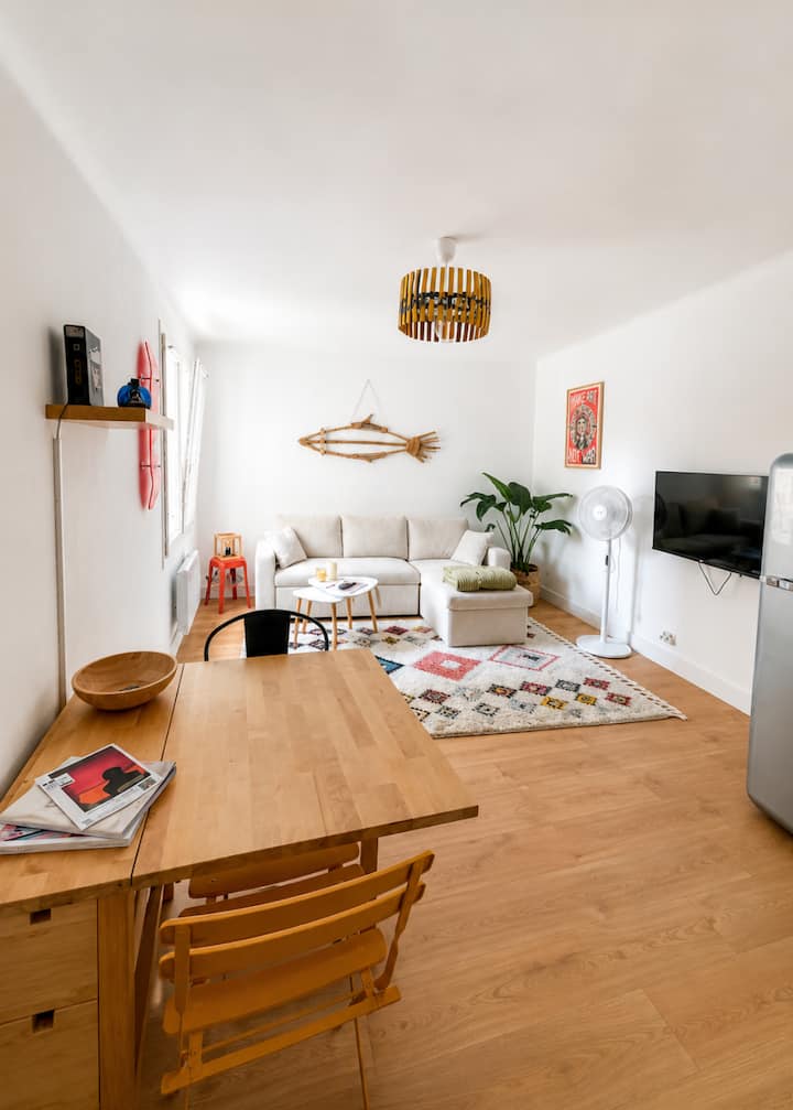 Appartement Cosy Au Calme Près Des Plages - Saint-Laurent-de-la-Salanque