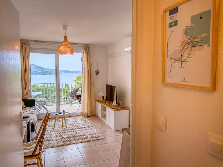 Studio Cosy Avec Terrasse Et Vue Mer Imprenable - Portbou