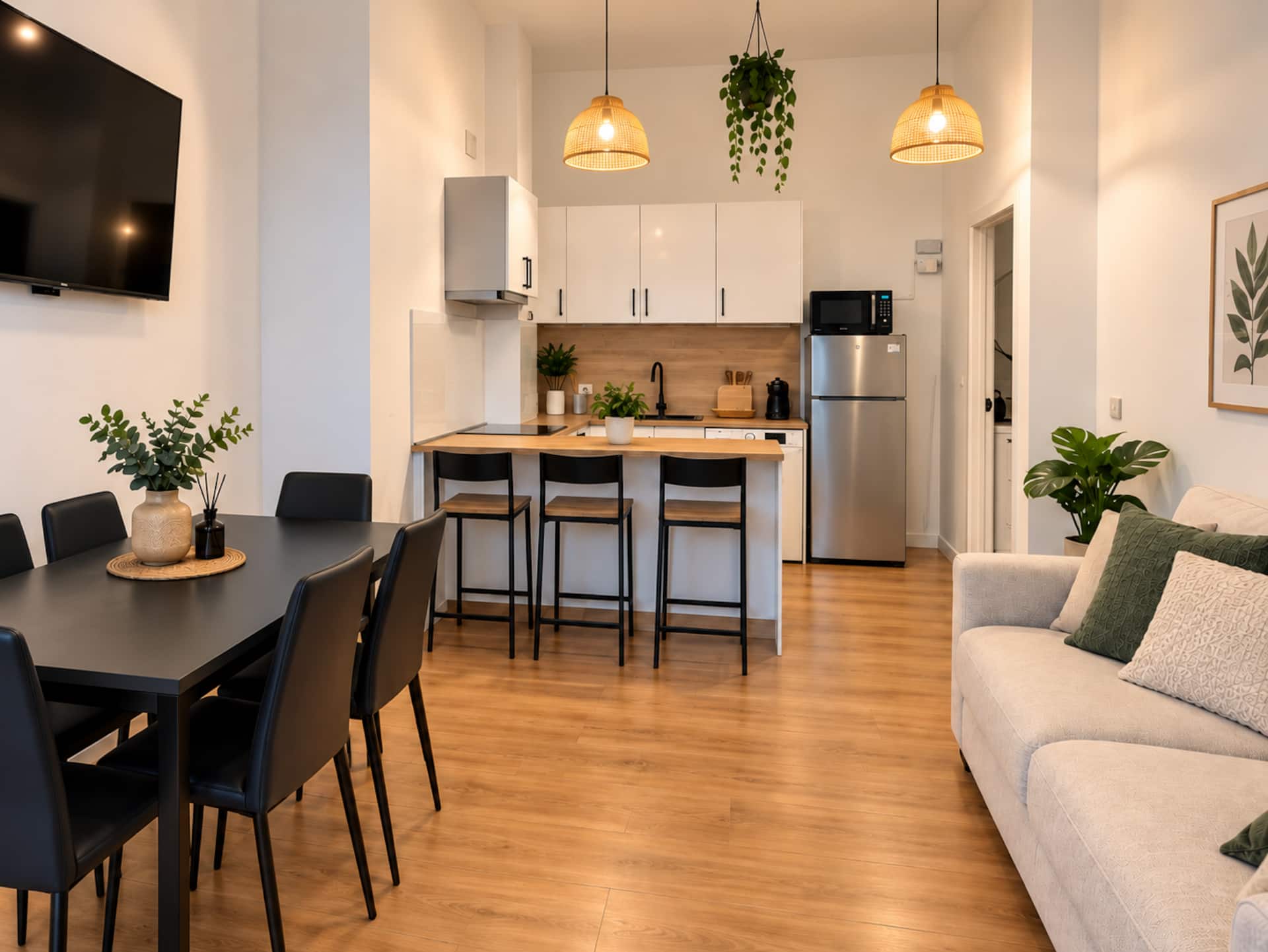 RA5 Bright 2-bedroom apartment with two bathrooms