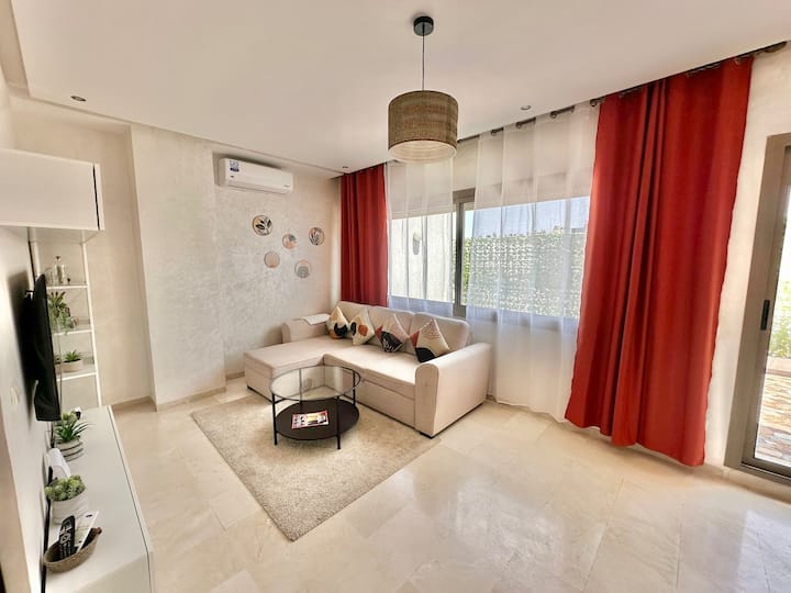 Appart Lumineux| Terrasse 22m|parking|casa Centre - Casablanca