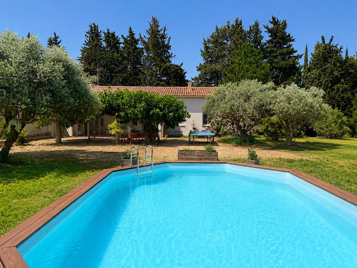 Maison Familiale Avec Piscine - Isle-sur-la-sorgue - L'Isle-sur-la-Sorgue