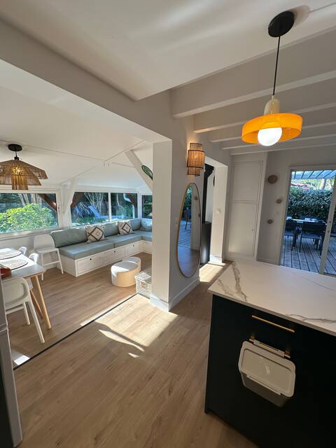 Top Airbnb: Villa Patio Port de Capbreton, 150 m from Hossegor à Capbreton