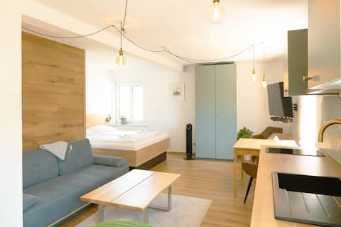 Top Airbnb: Studio·stylish·quiet·close to the city·parking·modern in Geidorf