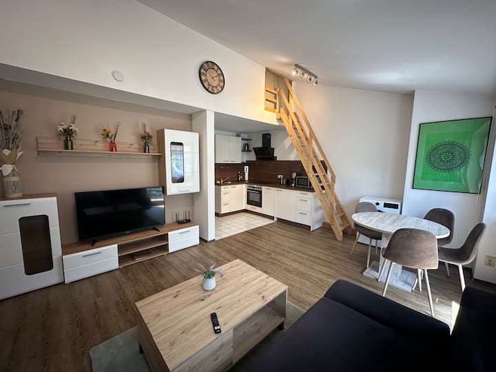Ferienwohnung Mit Galerie - Hunde Willkommen - Falkenstein
