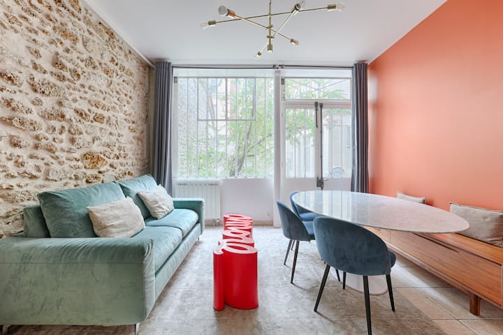 Luxury & Authentic Flat - Rue Montorgeuil - París
