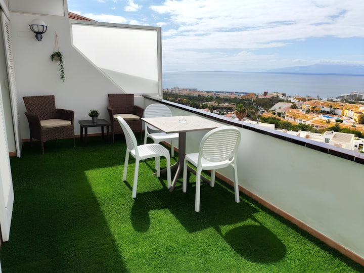 Stunning View Apartment In Colina Blanca - Costa Adeje