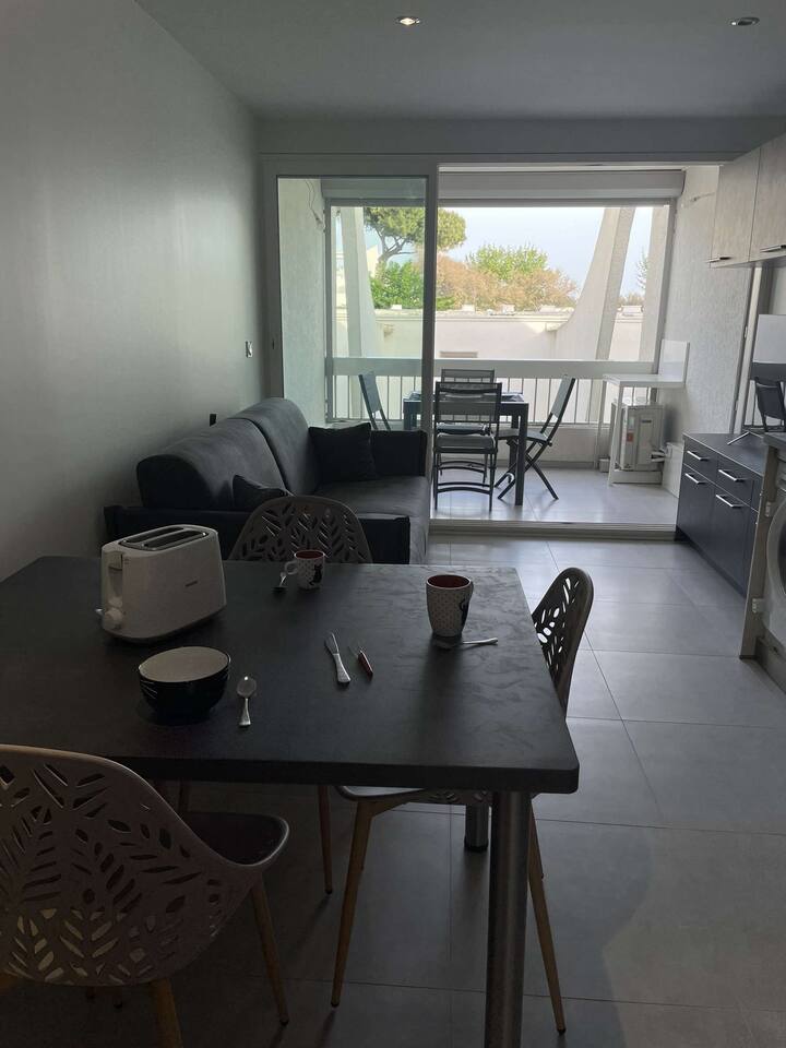 Studio Rénové Clim, Plage Et Commerce à 200m - Plage du Grand Travers