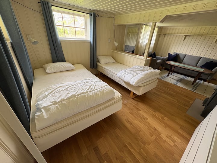 2 bedden, 120 cm en 90 cm