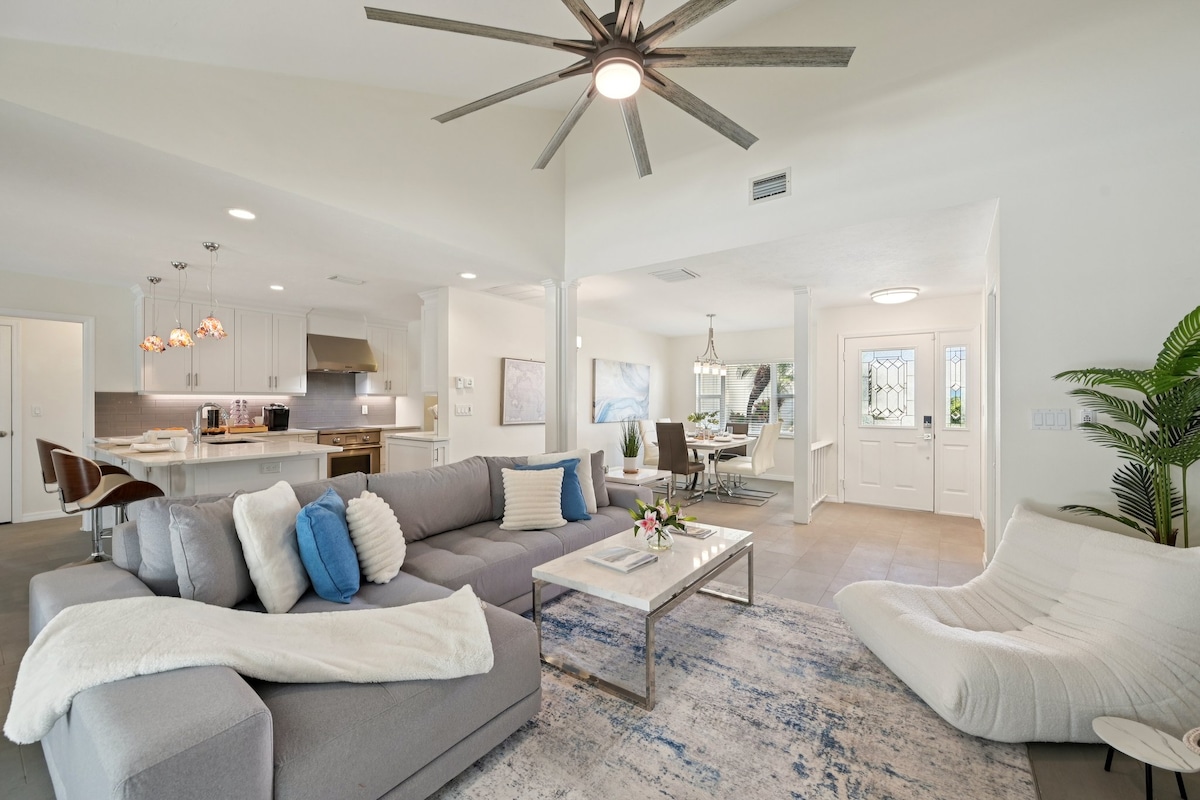 Successful Airbnb property: Palm Breeze Oasis- Beach Retreat 3Bd/3Ba+Pool in North Port / Bradenton / Sarasota