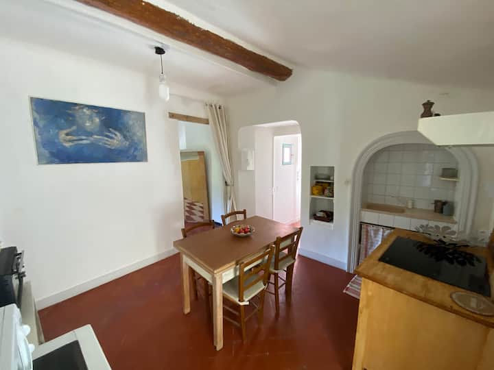 Syrius - Logement D'artiste Avec Terrasse Et Vue - Fontaine-de-Vaucluse