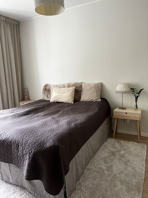 Central with a south-facing balcony