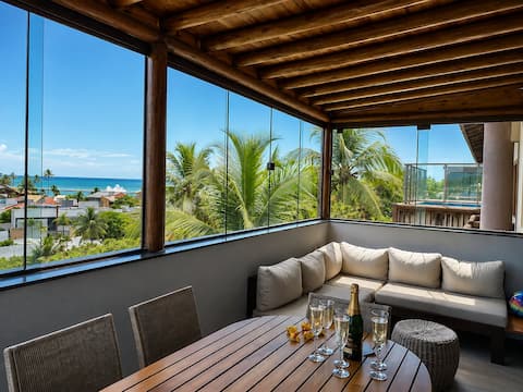 Beachfront Penthouse, Gourmet Balcony, BBQ