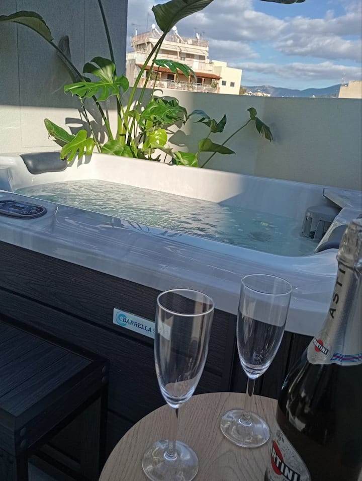 Airrent Ap.1 *Luxury Jacuzzi* Athens* Free Parking - Athens
