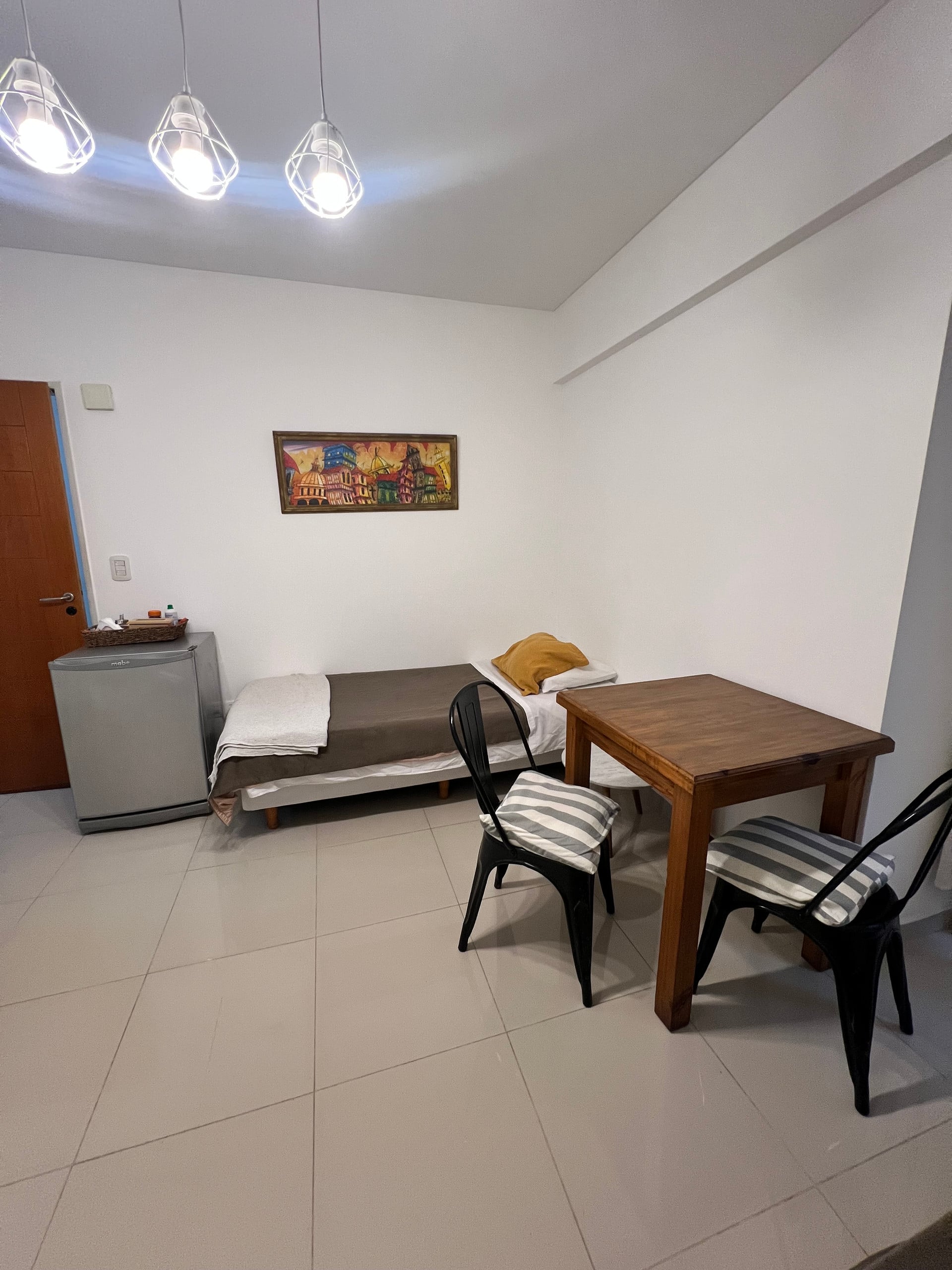 Квартира с 1 спальней в Recoleta с балконом