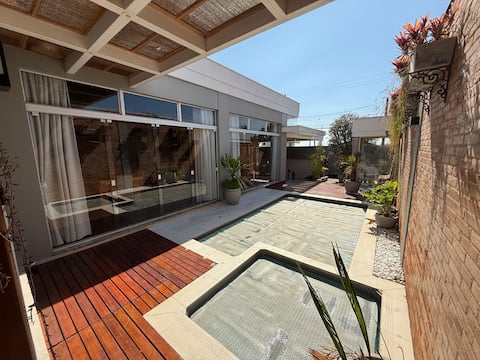 for executives Heated Pool Sauna BBQ