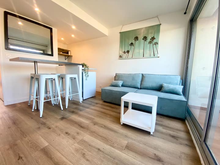 Superbe *Rooftop Privé Vue Mer* 4 Pers - Agay