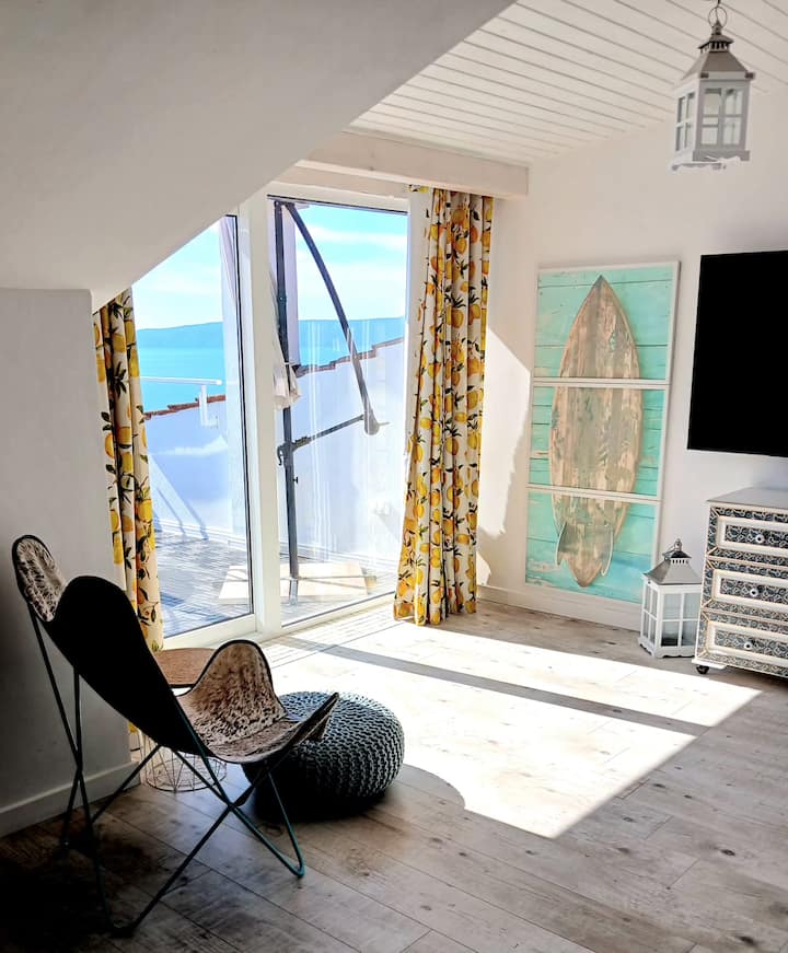 Nebokraj Terassa,6 Min Walk By Stairs To The Beach - Croatia