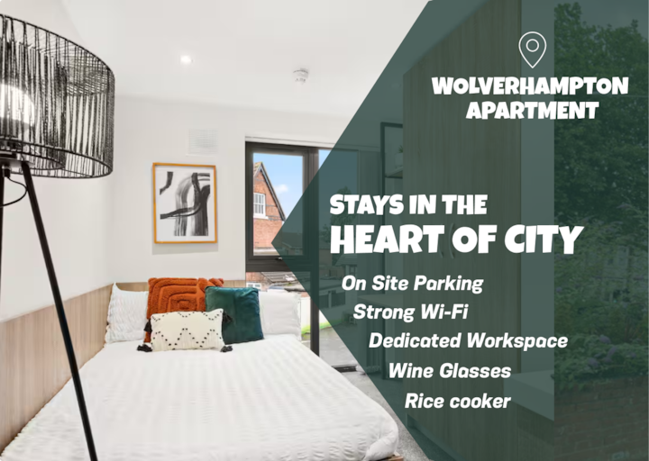 Cozy Wolverhampton Studio Near Molineux & Asda - Wolverhampton