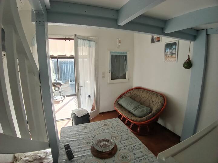 Appart Duplex 4 Pers Climatisé, Véranda + Patio - Vieux-Boucau-les-Bains