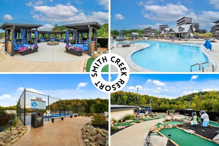 Rooftop Cabin, Indoor Pool & Hot Tub, Sleeps 22 - Sevierville, TN