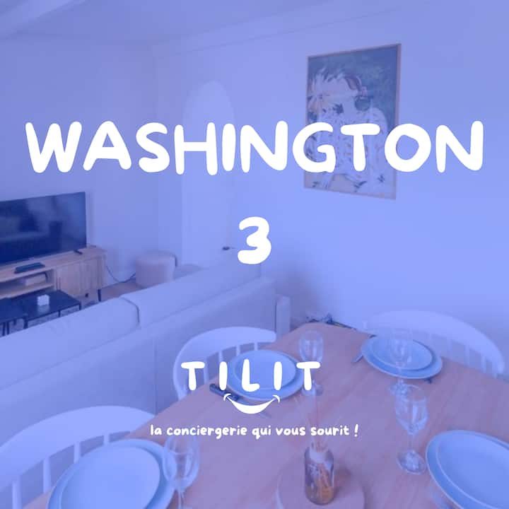 Appart Washington 3 : Rue Calme/gare - Le Havre