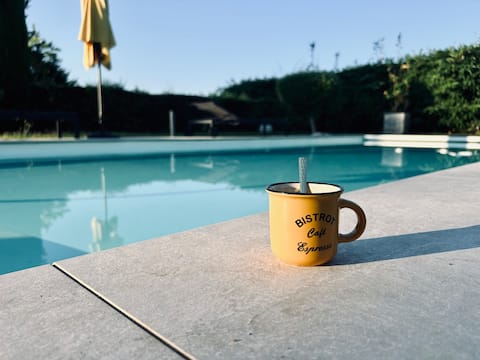 Beautiful villa with Belledonne view.