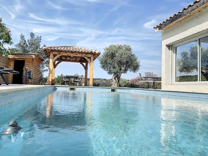Villa 7 Personnes Piscine Sans Vis à Vis - Bormes-les-Mimosas