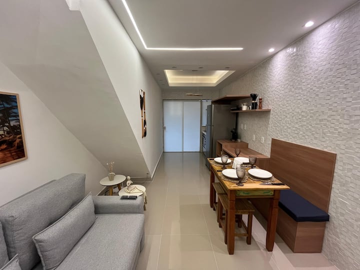 Loft Praia Pontal | Pé Na Areia | Wifi | Cozinha - Recreio